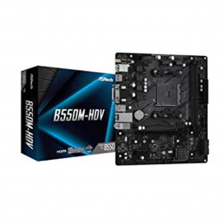 Placa base asrock amd am4 b550m hdv