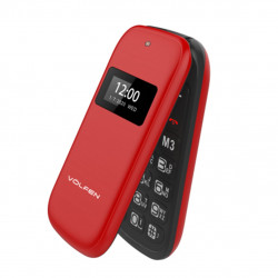 Telefono volfen flip rojo dual doble