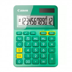 Calculadora canon sobremesa ls 123k turquesa metalizado