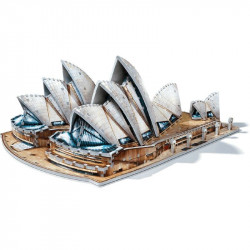 Puzzle 3d wrebbit edificios emblematicos cafe