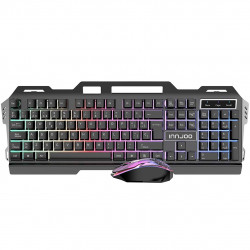 Kit teclado raton optico innjoo