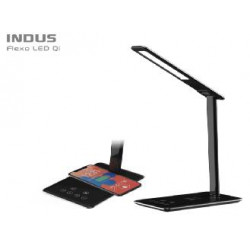 Lampara flexo indus fluxs negro con