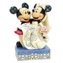 Figura enesco disney mickey minnie