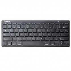 Teclado inalambrico silver ht bluetooth black