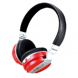 Auriculares bluetooth nevir nvr 945bh rojo