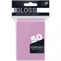 Fundas estandar ultra pro color rosa