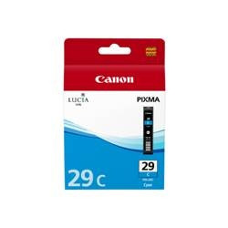 Cartucho tinta canon pgi 29c cian pixma