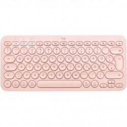 Teclado logitech k380 multi device bluetooth rosa
