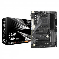Placa base asrock am4 b450 pro4