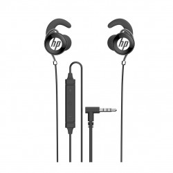 Auricular hp dhe 7004 negro microfono jack