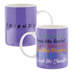 Taza desayuno paladone friends personalidades
