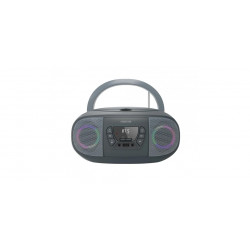 Radio cd fonestar boom go g usb gris