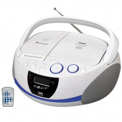 Radio cd mp3 portatil nevir nvr 480ub
