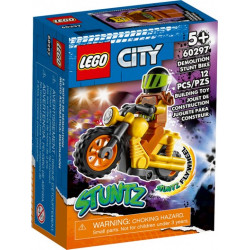 Lego city moto acrobatica demolicion