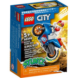 Lego city moto acrobatica cohete