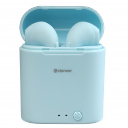 Auricular bluetooth denver twe 46 azul turquesa