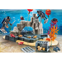 Playmobil fuerzas especiales superset unidad buceo