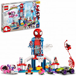 Lego marvel cuartel general spider man