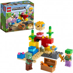 Lego minegraft el arrecife coral 21164a