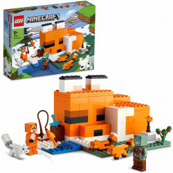 Lego minecraft el refugio zorro