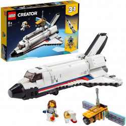 Lego creator aventura en lanzadera espacial