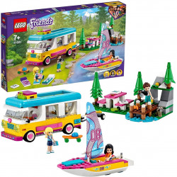 Lego friends bosque autocaravana y barco