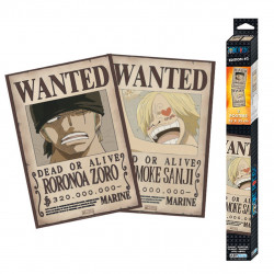 Set poster one piece wanted zoro