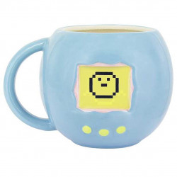 Taza 3d termica paladone tamagochi 300ml