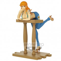 Figura banpresto one piece nami grandline