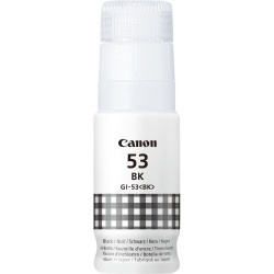 Botella tinta canon gi 53bk negra