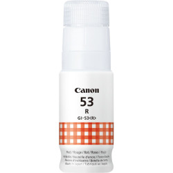 Botella tinta canon gi 53r roja