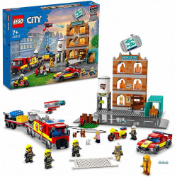 Lego city cuerpo bomberos