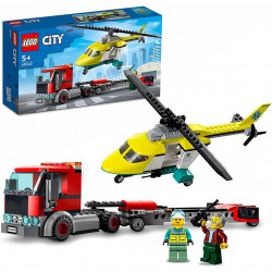 Lego city transporte del helicoptero