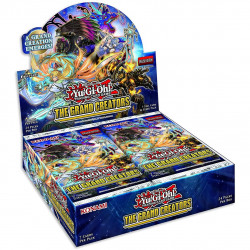 Caja sobres cartas yu gi oh the grand