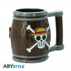 Taza 3d abysse one piece barril