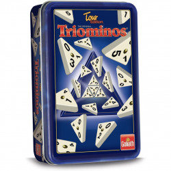 Juego mesa trominos caja metalica pegi