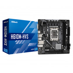 Placa base asrock 1700 h610m hvs micro
