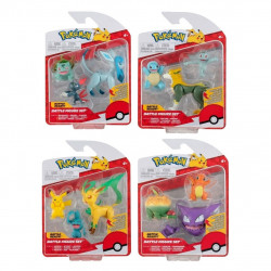 Pack 3 fuguras boti pokemon batalla