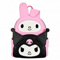 Mini mochila doble bolsillo loungefly sanrio