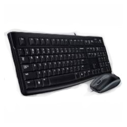 Teclado mouse logitech mk120 optico