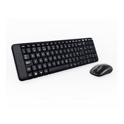 Teclado mouse logitech mk220 optico