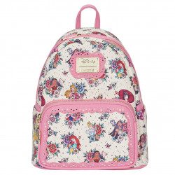 Mochila loungefly disney princesas tatuajes aop