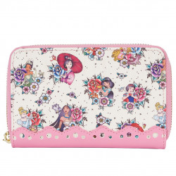 Cartera loungefly disney princesas tatuajes aop