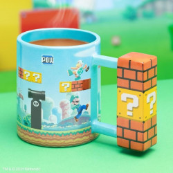Taza paladone super mario level shaped