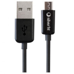Cable silver ht usb carga y