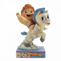 Figura enesco disney hercules pegasus y