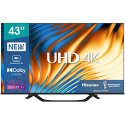 Tv hisense 43pulgadas led 4k uhd