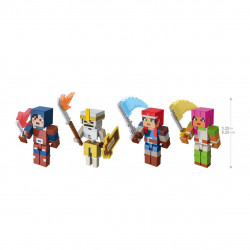 Surtido figuras mattel minecraft dungeons