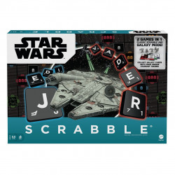 Juego mesa mattel scrabble star wars