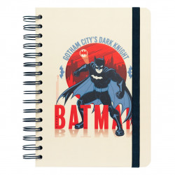 Cuaderno a5 tapa forrada erik dc